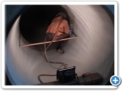 Plynová metalizace vnitřního povrchu potrubí přivaděče